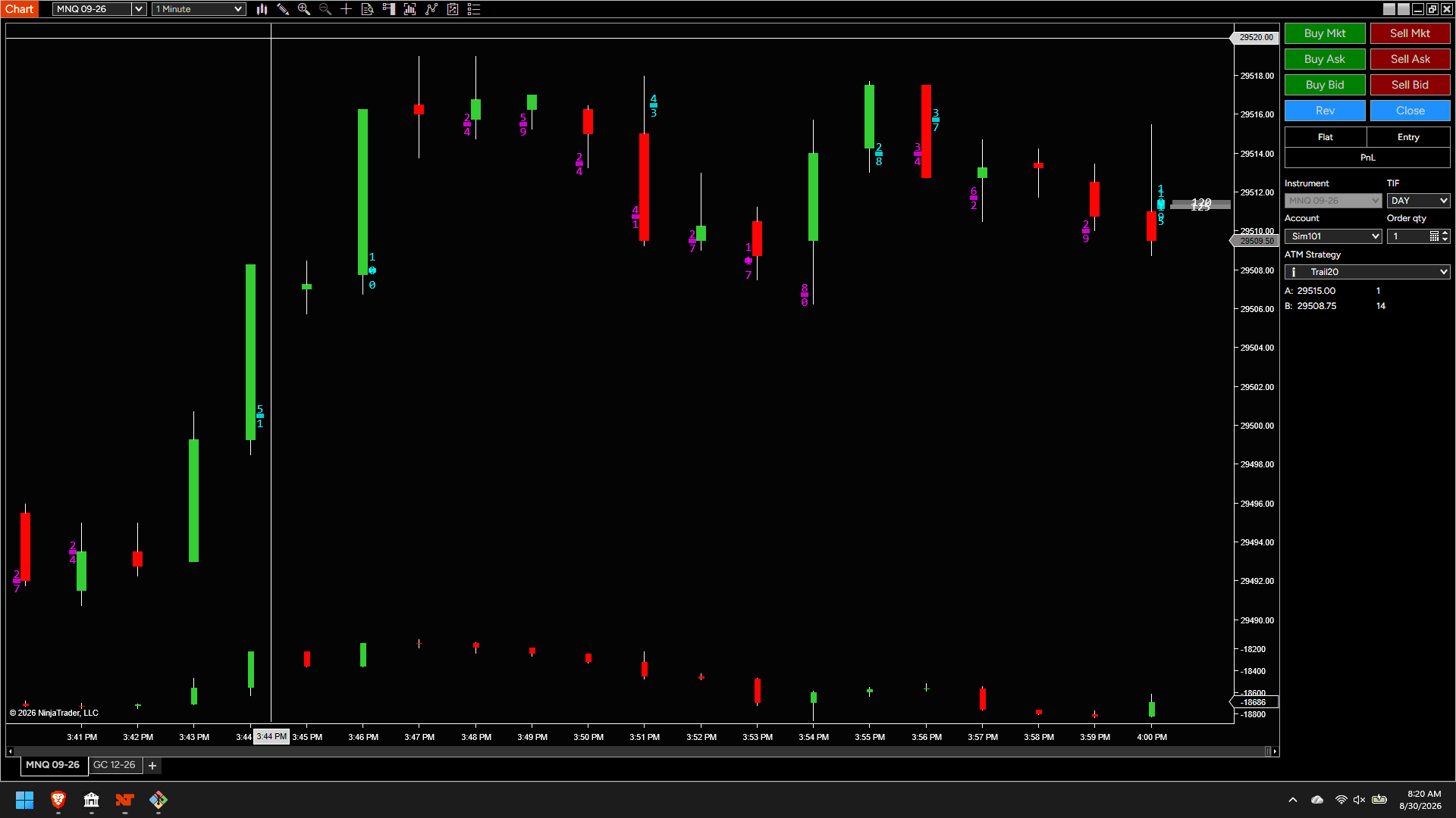 Footprint Chart screenshot 3